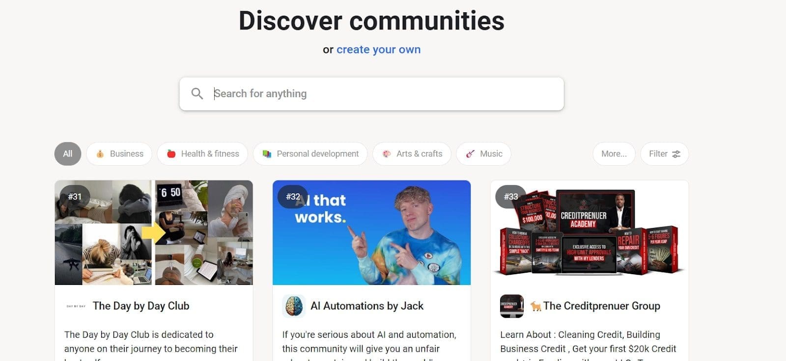 Avis Skool : notre avis sur cette plateforme 2 Espace communautaire