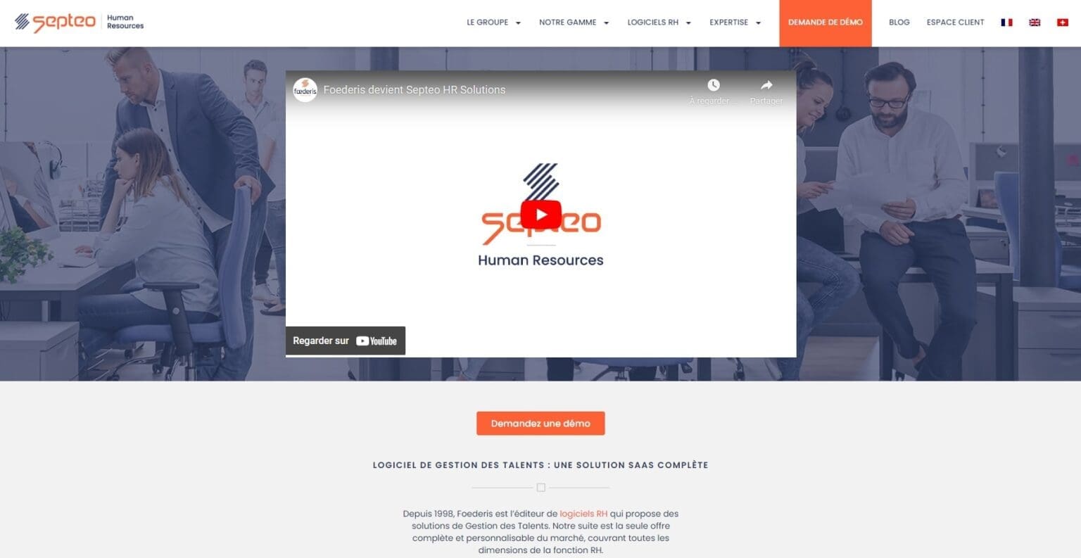 Foederis La suite logicielle complete pour la gestion des talents