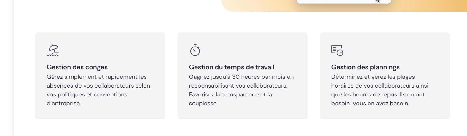 Planning et suivi du temps de travail