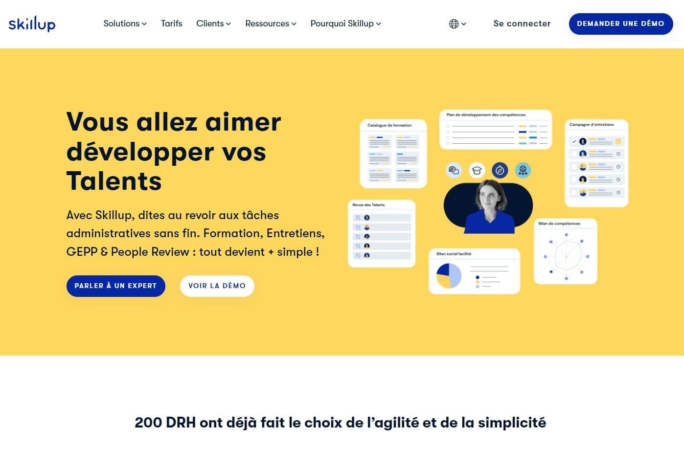Skillup La solution SIRH pour digitaliser la gestion des talents Skillup La solution SIRH pour digitaliser la gestion des talents