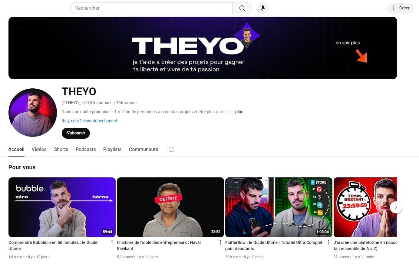 THEYO – Lentrepreneuriat et le nocode pour tous