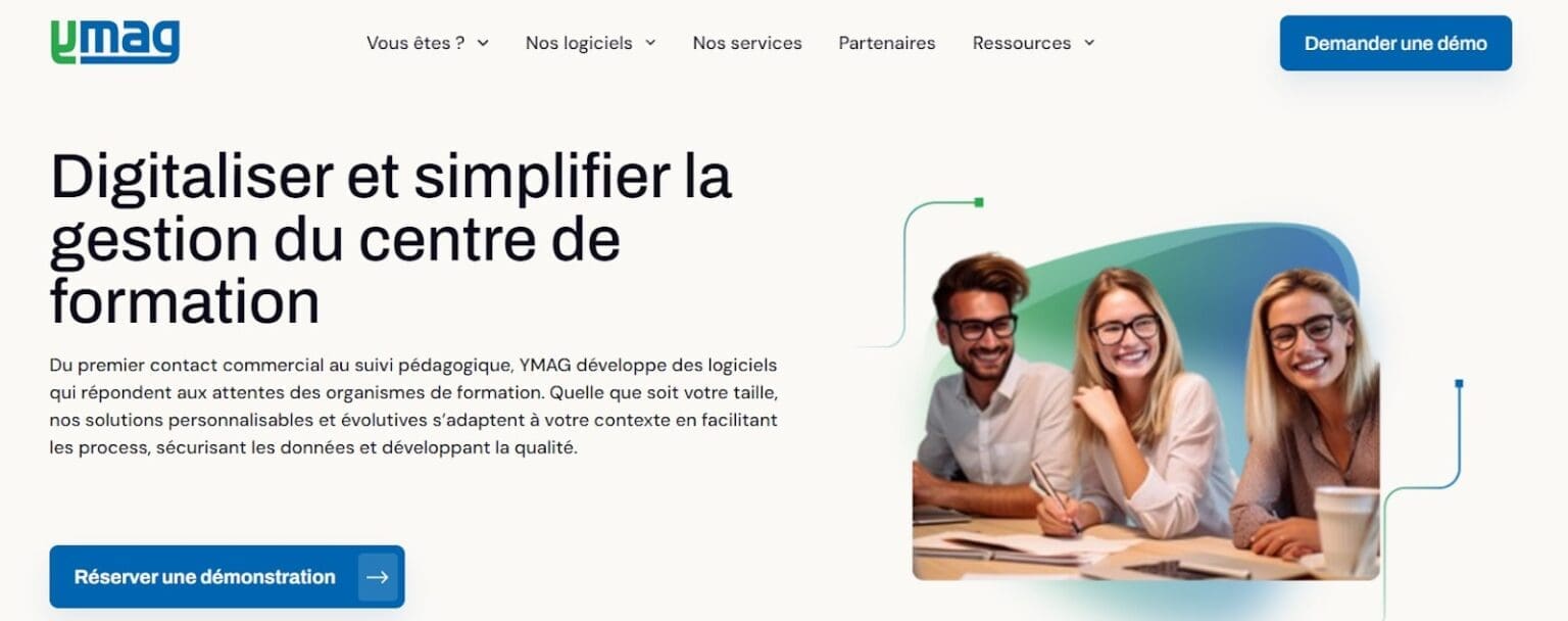 Ymag Le logiciel complet et personnalisable pour les organismes de formation