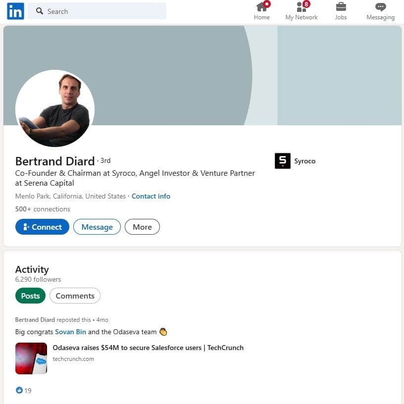 15 experts en création d'entreprise à suivre en France 12 Bertrand Diard