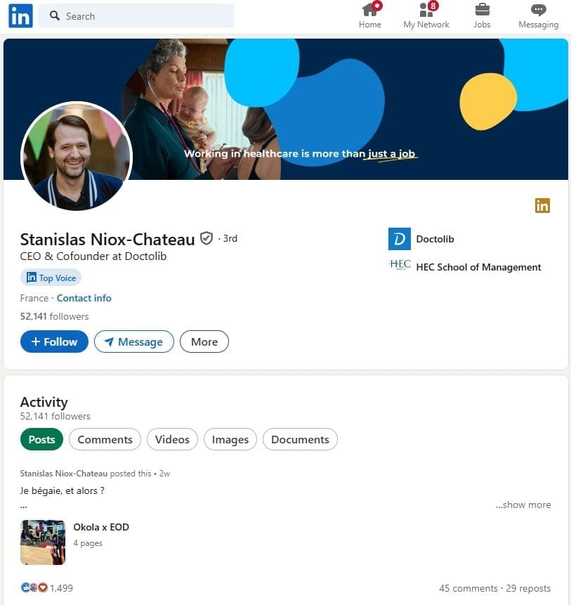 15 experts en création d'entreprise à suivre en France 10 Stanislas Niox Chateau