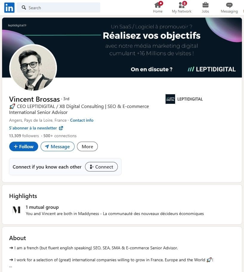 15 experts en création d'entreprise à suivre en France 14 Vincent Brossas
