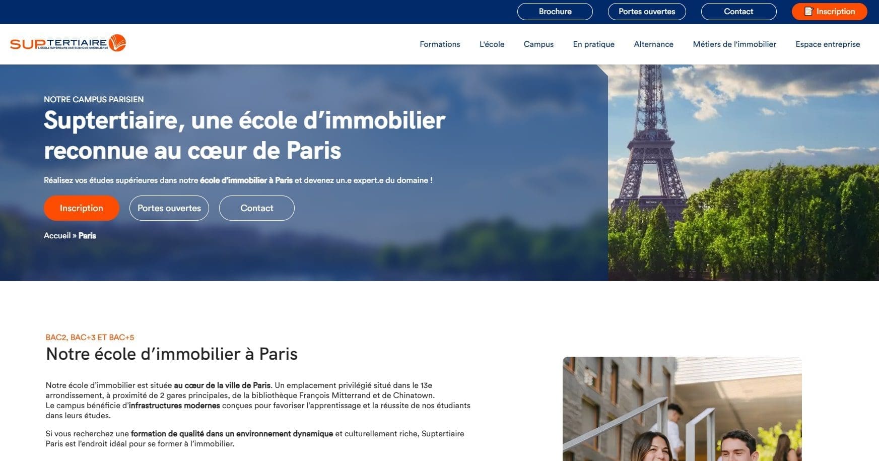 10 écoles ou se former à l'immobilier en France 8 ESI Ecole Superieure de lImmobilier