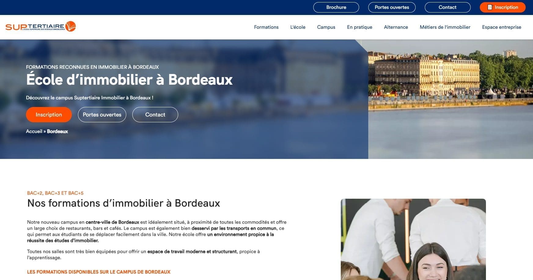 10 écoles ou se former à l'immobilier en France 1 ESPI Ecole Superieure des Professions Immobilieres