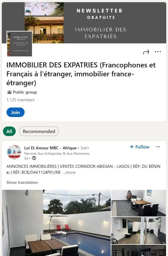 7 Communautés à rejoindre pour mieux se former à l'immobilier 4 IMMOBILIER DES EXPATRIES Francophones et Francais a letranger immobilier france etranger