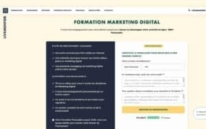 Formation Marketing Digital – Livementor