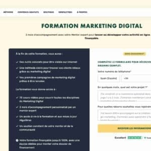 Formation Marketing Digital - Livementor