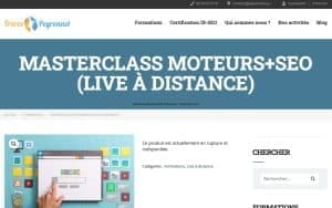 Masterclass Moteurs+SEO (à distance) – Frères Peyronnet