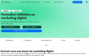 Formation Initiation au marketing digital – L’École Française