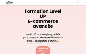 Formation E-Commerce Level Up – alfie