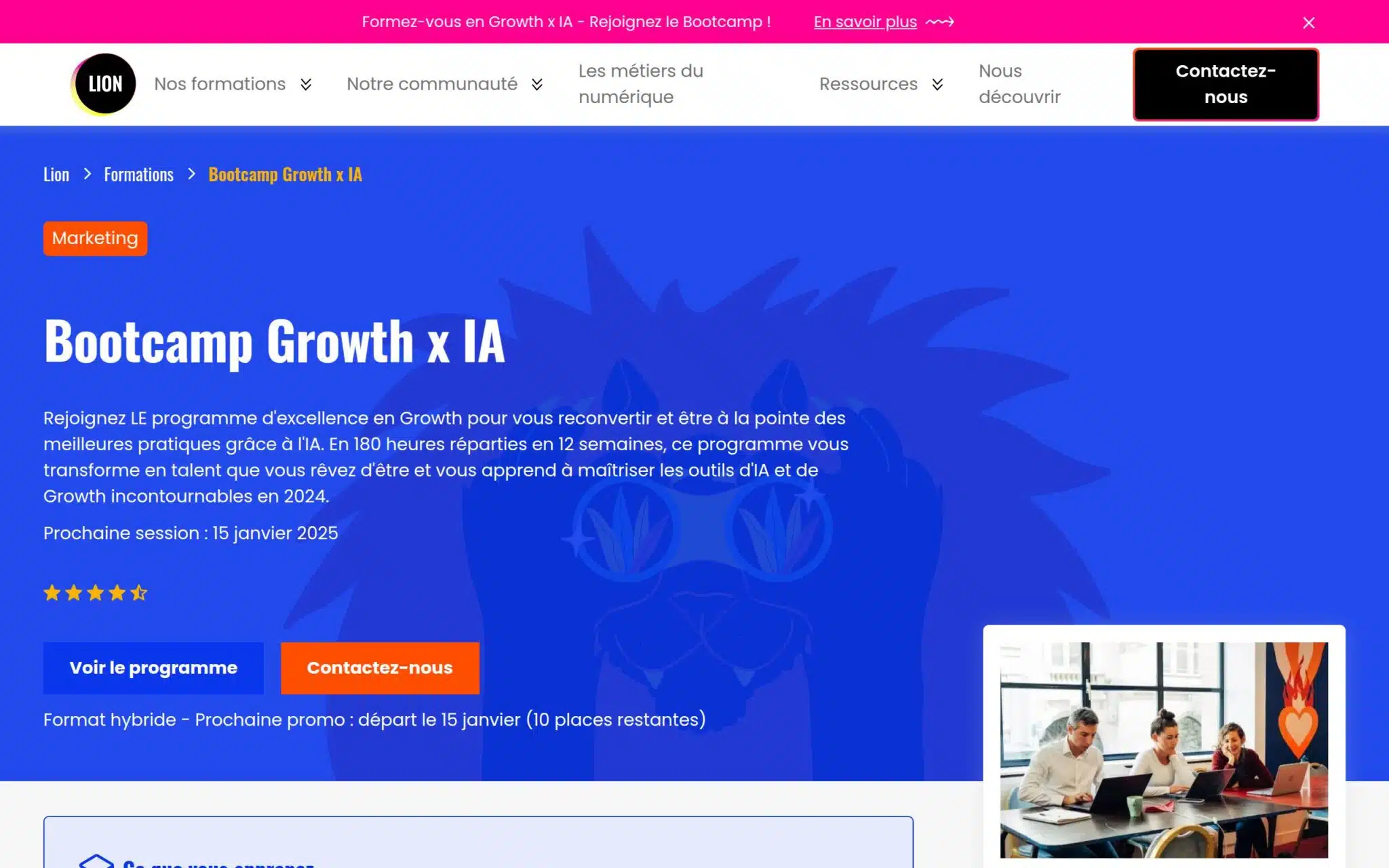 Bootcamp Growth x IA - Lion
