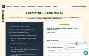 Formation E-Commerce – Livementor