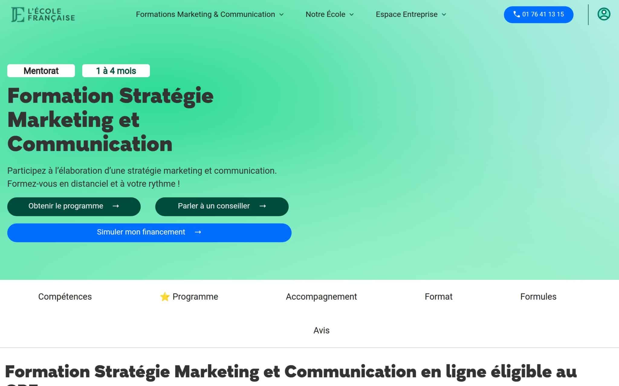 Formation StratĂ©gie Marketing et Communication - L'Ăcole Française