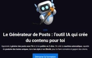 Le Générateur de Posts – Antoine BM