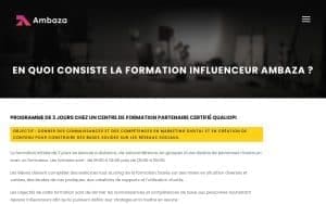 Formation Influenceur - Ambaza