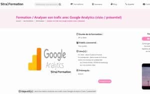 Formation / Analyser son trafic avec Google Analytics – Straformation