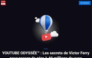 YouTube ODYSSÉE – Antoine BM