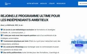 Formation La Méthode 365 – La Méthode 365