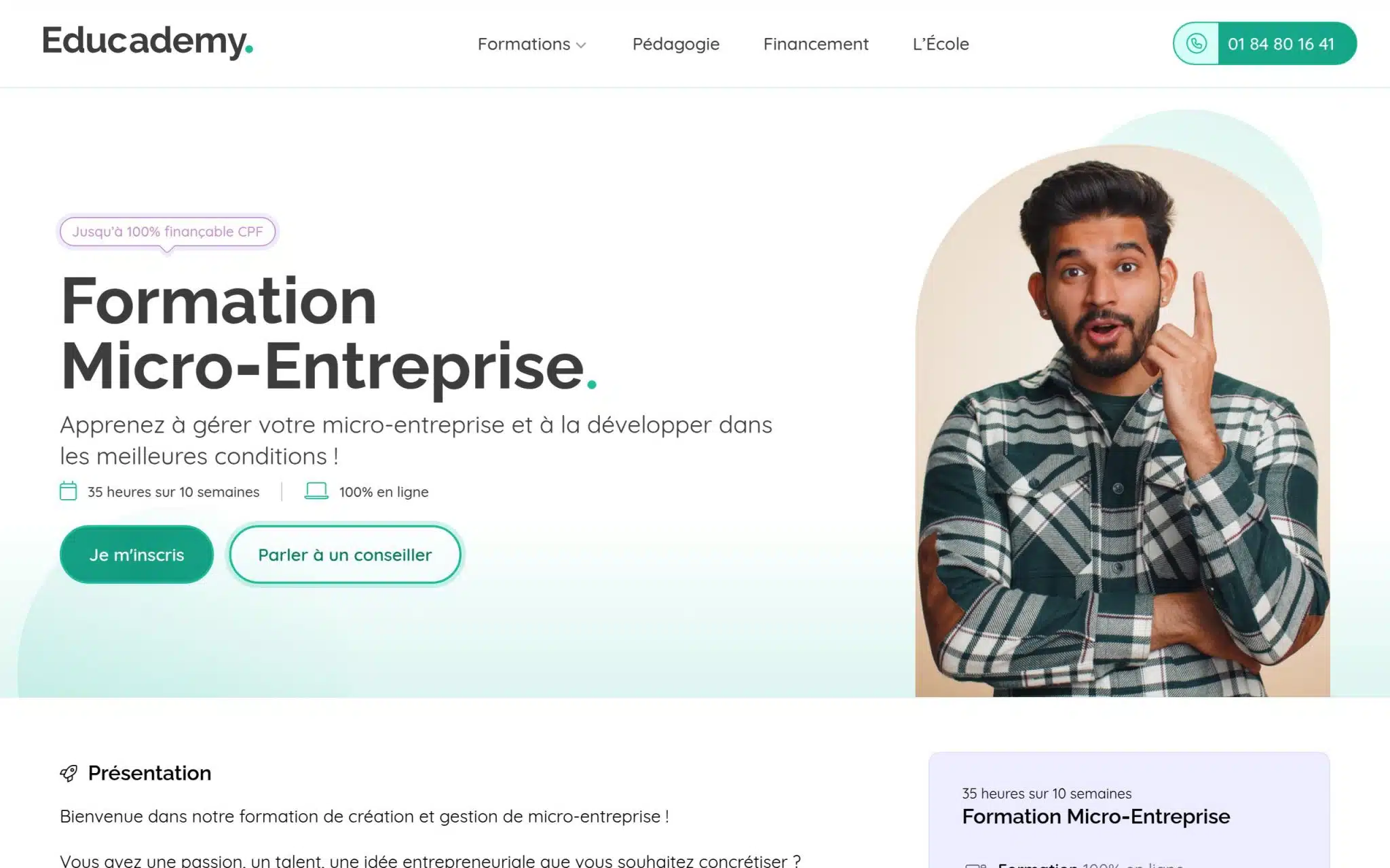 Formation AutoâEntreprise - Educademy