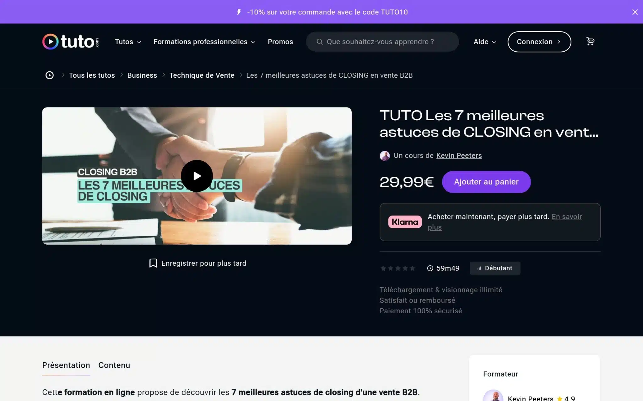 Les 7 meilleures astuces de CLOSING en vente B2B - Tuto