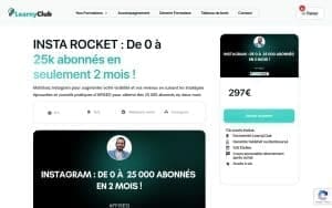 Formation Insta Rocket - LearnyClub