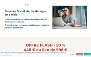Devenez Social Media Manager en 3 mois - Formation Rédaction Web