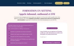 Formation en setting - Closer Evolution