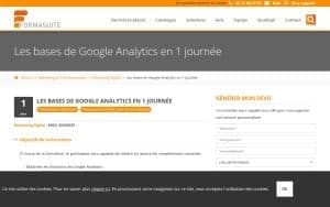 Les bases de Google Analytics en 1 journée – Formasuite