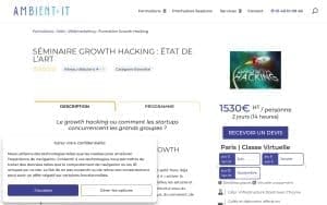 Formation Séminaire Growth Hacking : État de l’art – Ambient IT