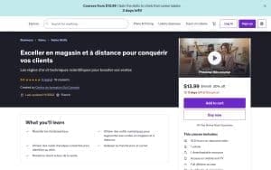 Exceller en magasin et à distance pour conquérir vos clients – Udemy