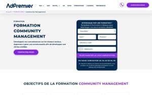 Formation Community Management - AdPremier