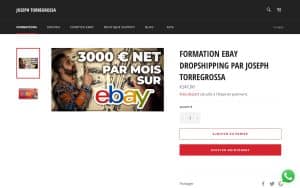 Formation Ebay Dropshipping – Joseph Torregrossa