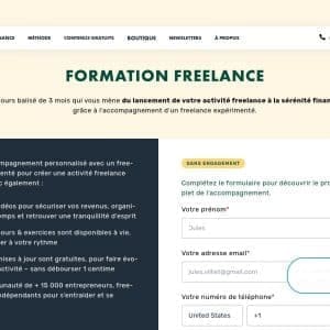 Formation Freelance - Livementor