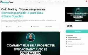 Formation Cold Mailing – LearnyClub