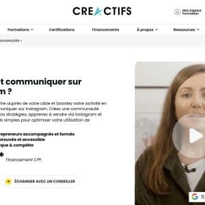Formation Comment communiquer sur Instagram ? - CréActifs
