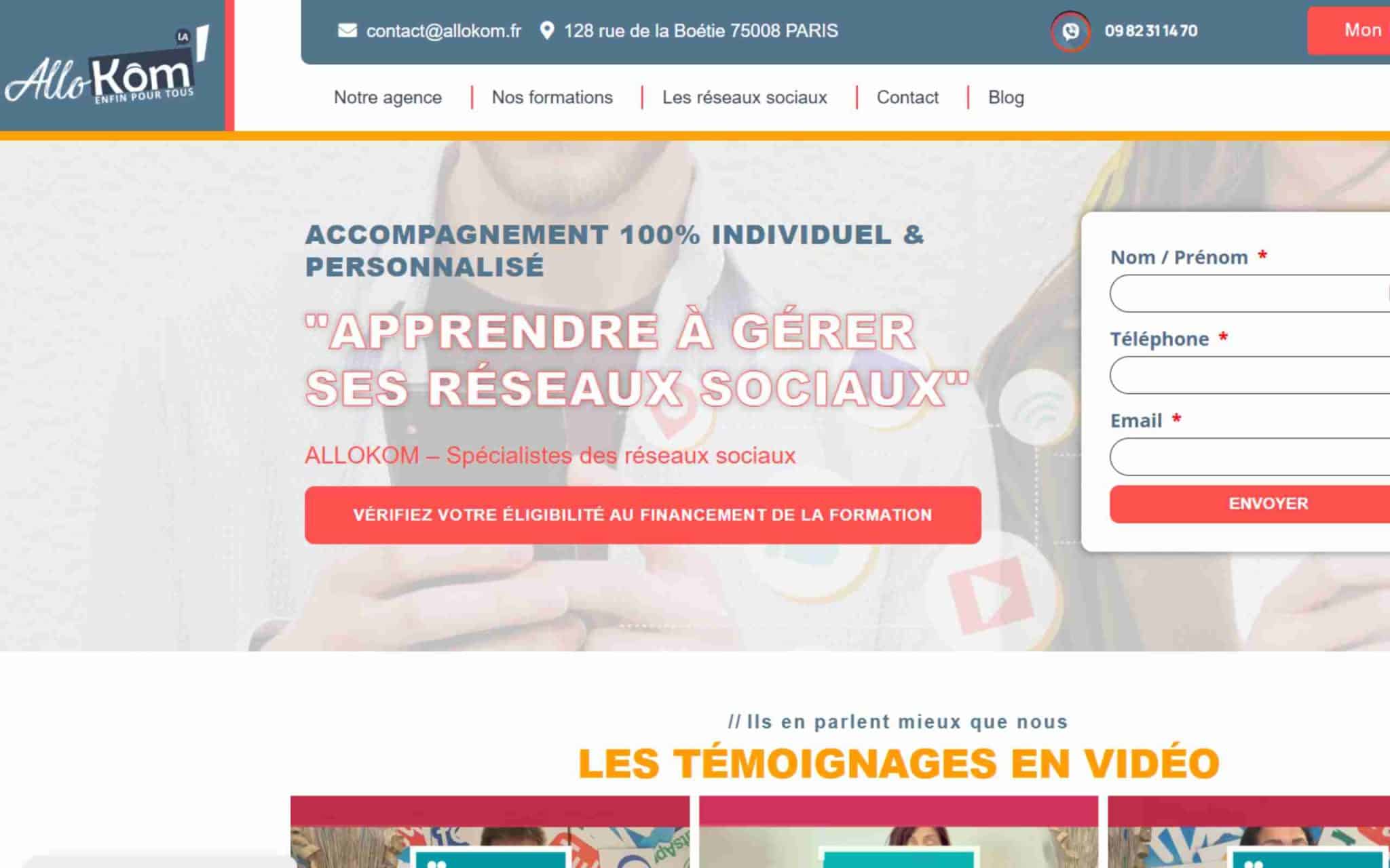 Formation Apprendre à gérer ses réseaux sociaux - Allokom