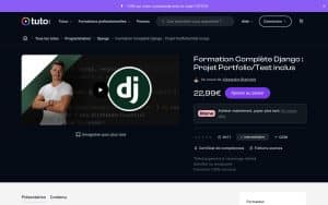 Formation Complète Django : Projet Portfolio/Test inclus - Tuto