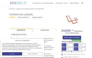 Formation Laravel – Ambient IT