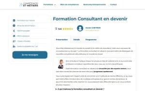 Formation Consultant en devenir – Compétences et Métiers