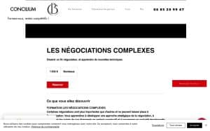 Les négociations complexes – Bordeaux Concilium