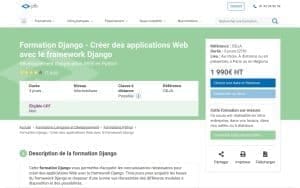 Formation Django - Créer des applications Web avec le framework Django - Plb Consultant