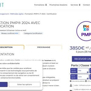 Formation PMP 2024 avec Certification - Ambient IT