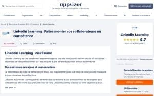Linkedin Learning : Faites monter vos collaborateurs en compétence - Appvizer