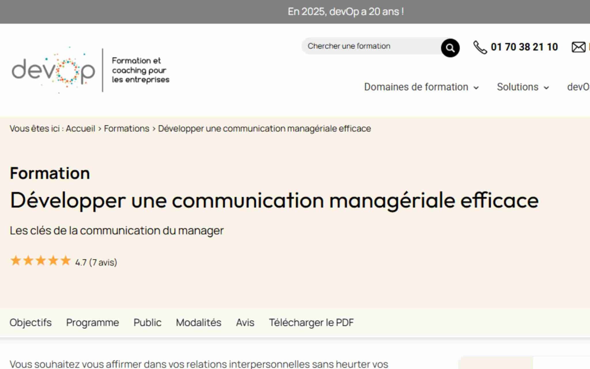 Développer une communication managériale efficace - devOp