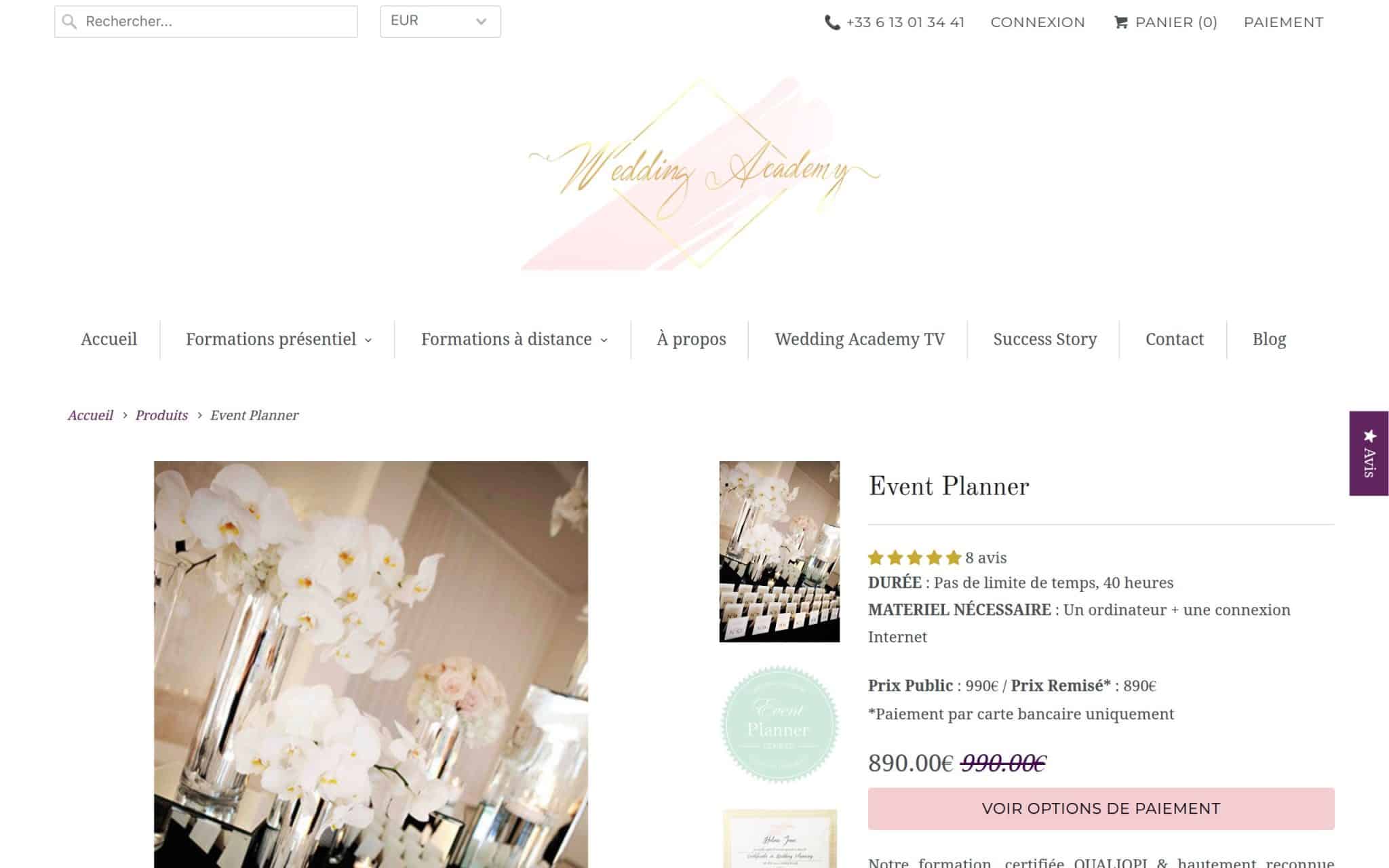 Event Planner - Wedding Academy