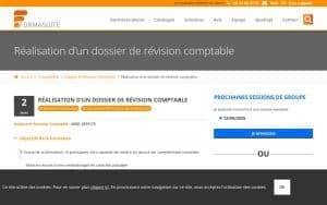 Réalisation d’un dossier de révision comptable – Formasuite