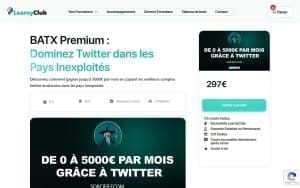 Formation BATX Premium : Dominez Twitter dans les Pays Inexploités – LearnyClub